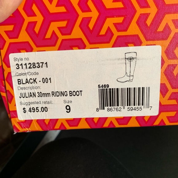 Tory Burch Riding Boots size 9 - Picture 4 of 4